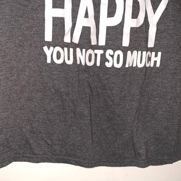 Fifth Sun "Gaming Makes Me Happy" Graphic T-Shirt Medium Gray Cotton/Polyester - Picture 5 of 7